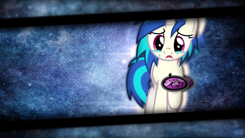 crying pony with broken gem