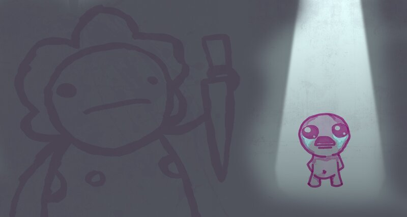 Crying Purple Figure