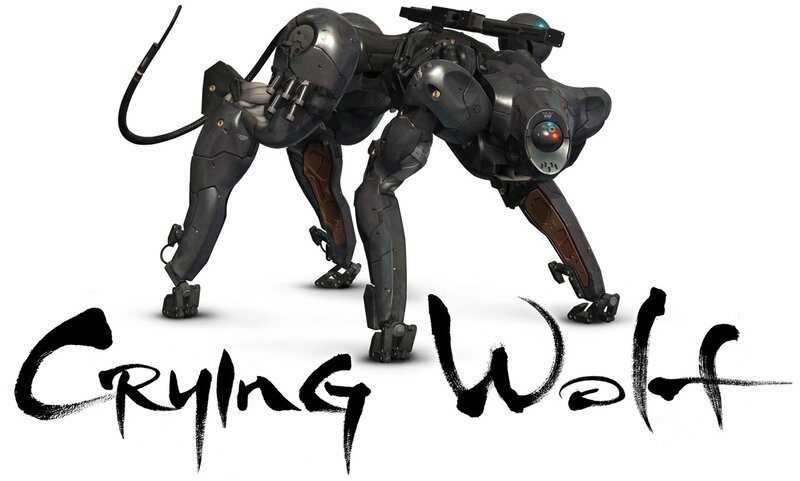 Crying Wolf robot artwork