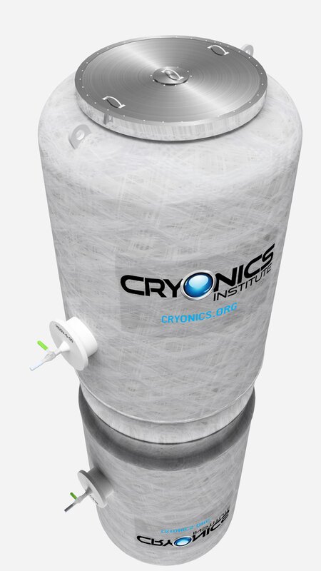 Cryonics Storage Tank