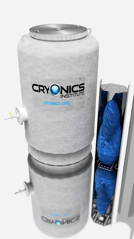 Cryonics Storage Unit