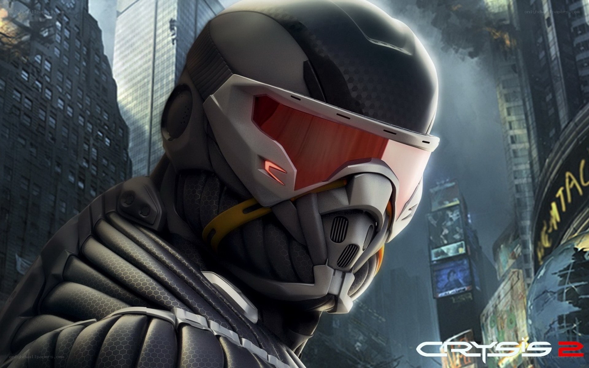 Crysis 2 character in city