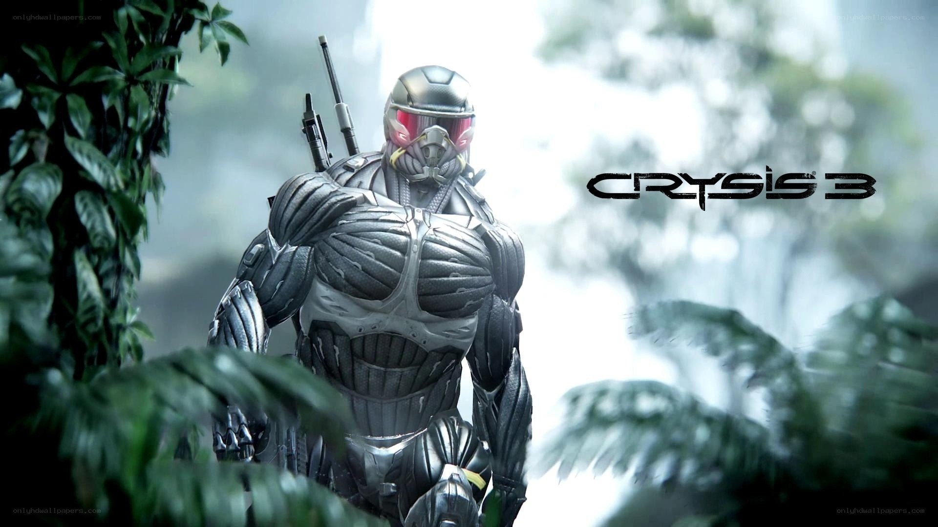 Crysis 3 character in jungle
