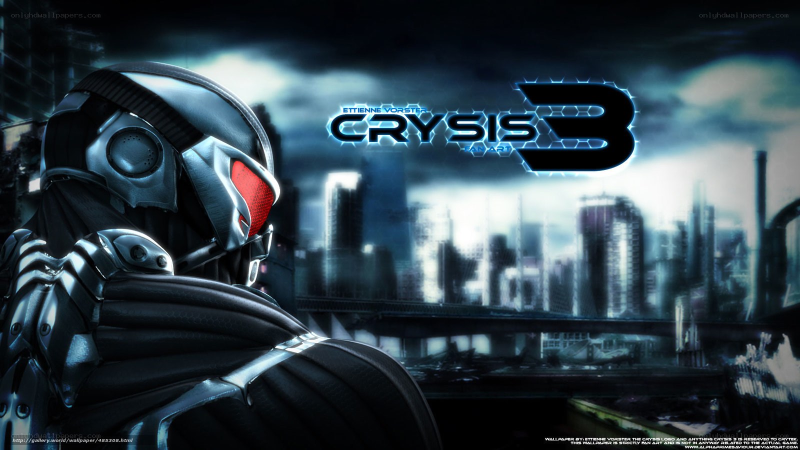 Crysis 3 fan art wallpaper