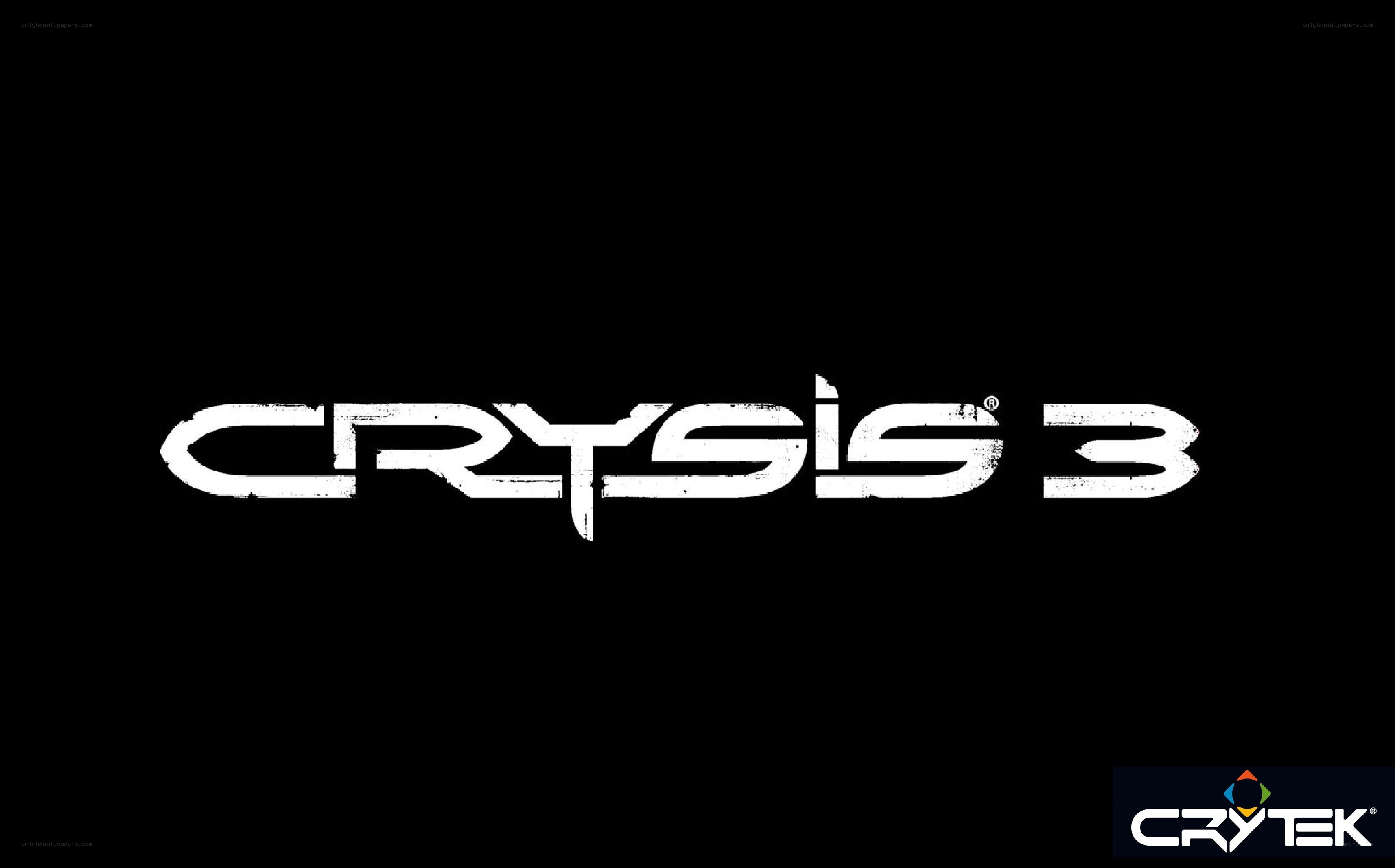 Crysis 3 logo display