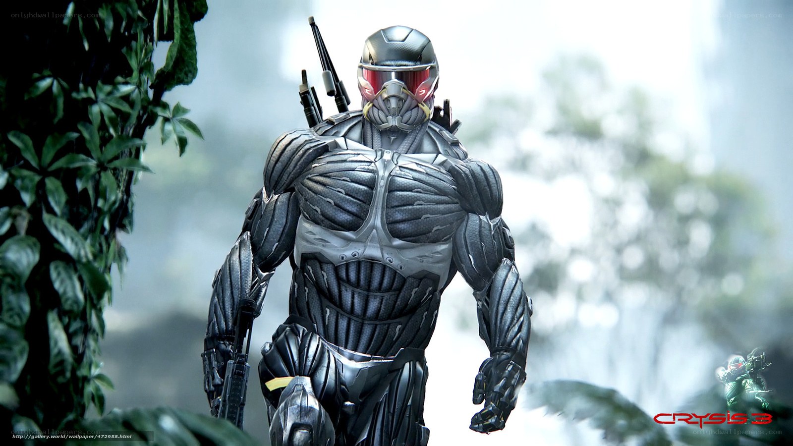 Crysis 3 soldier in jungle