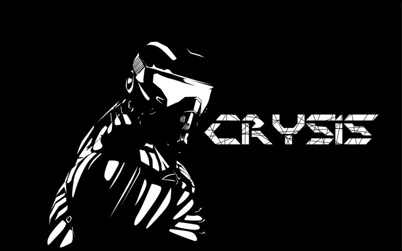 Crysis game logo art