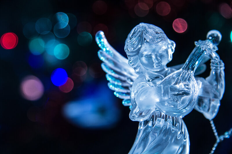Crystal Angel Figurine