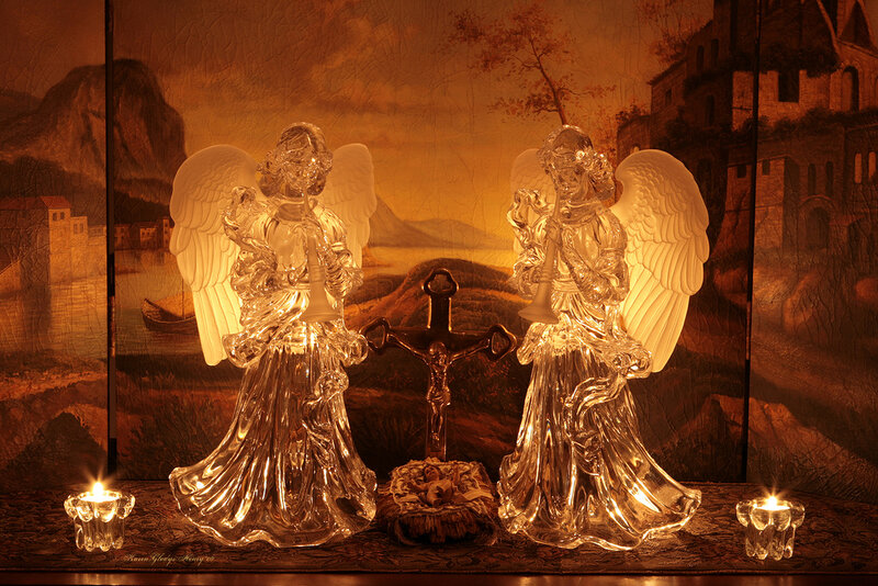 Crystal Angel Figurines