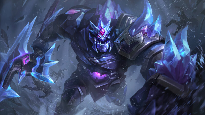 Crystal-armored Warrior — Purple
