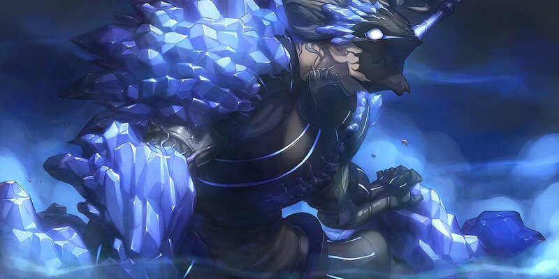 crystal-armored warrior