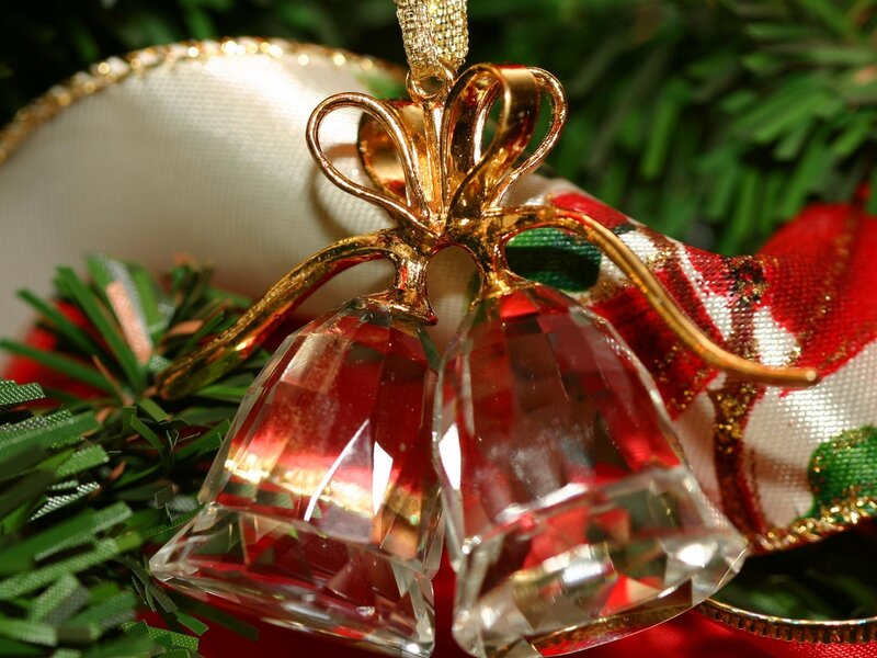 Crystal Bell Ornament