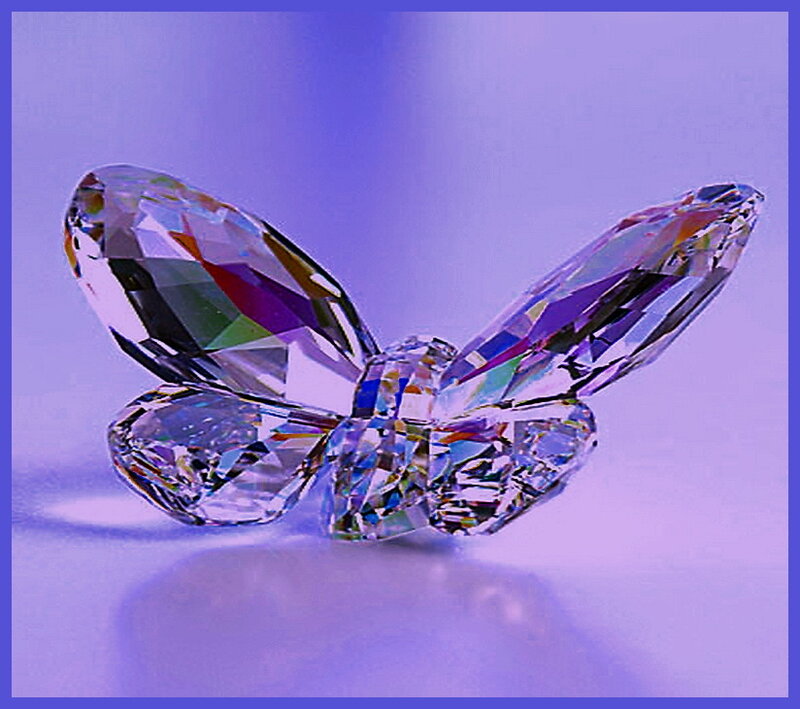 Crystal Butterfly Figurine