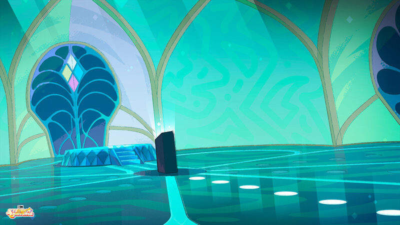Crystal Chamber Interior — Teal