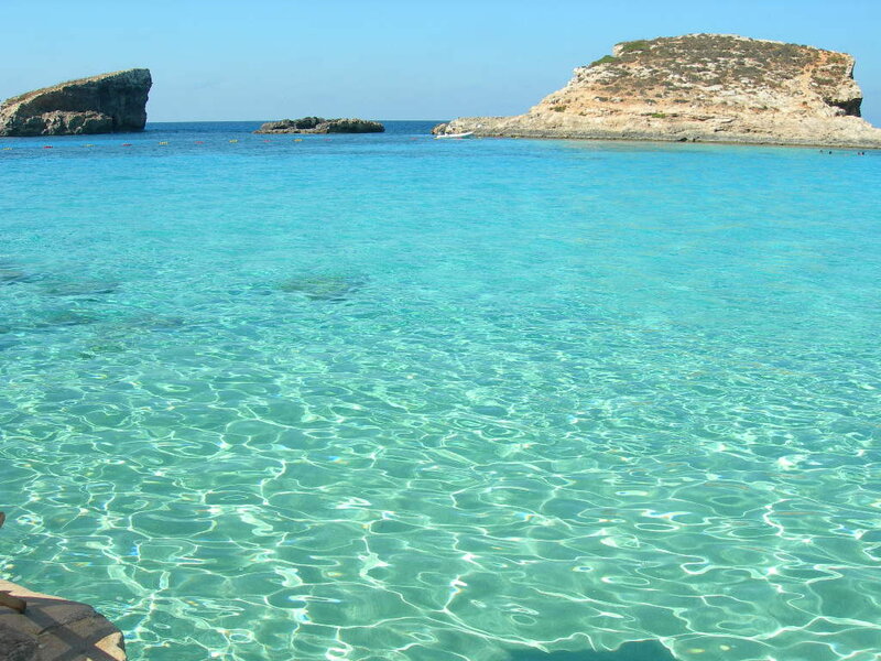 Crystal-clear Sea Water