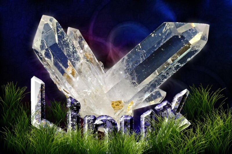 Crystal Cluster in Grass — Green