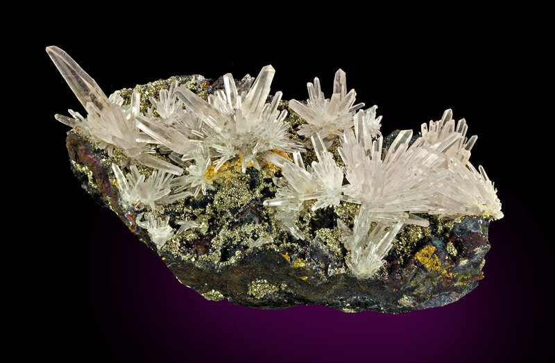 Crystal Cluster on Rock