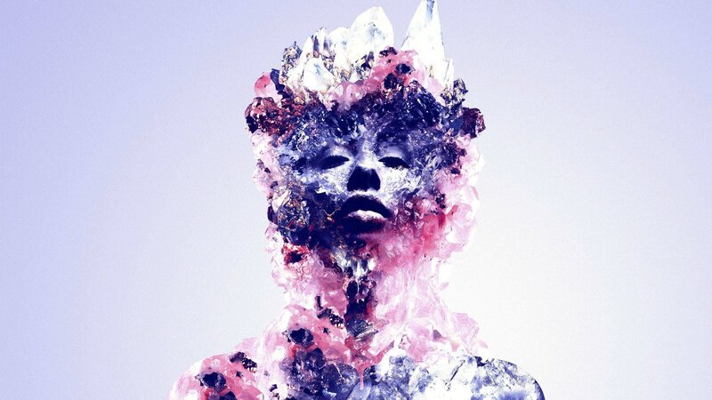Crystal-covered Figure