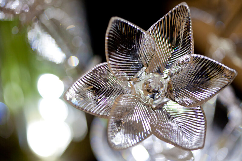 Crystal Flower Ornament