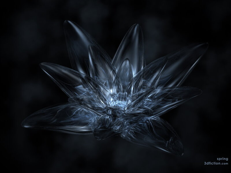 Crystal Flower Structure