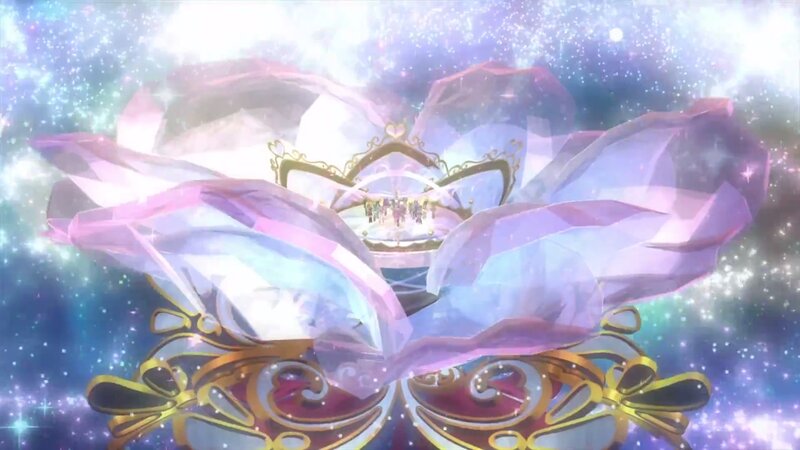 Crystal Flower with Figures