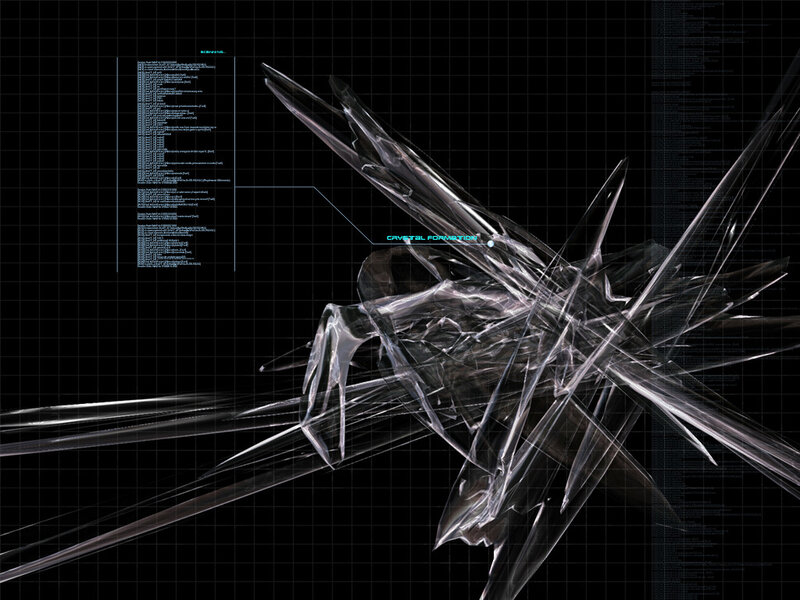 Crystal Formation — Black
