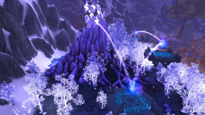 Crystal Formation in Forest