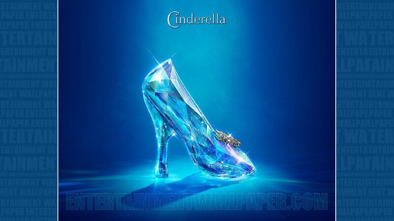 Crystal Glass Slipper — Blue, Dramatic