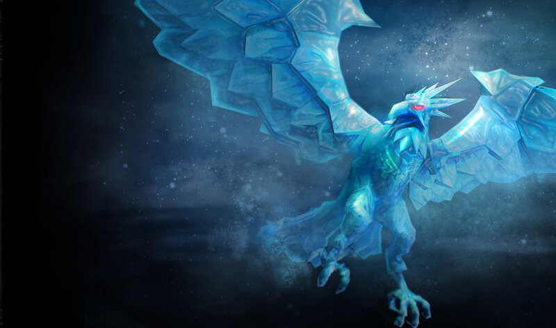 Crystal Ice Bird