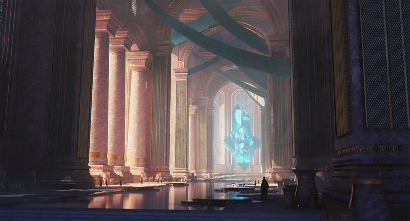 Crystal in Grand Hall