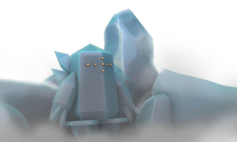 Crystal-like Creature — Blue