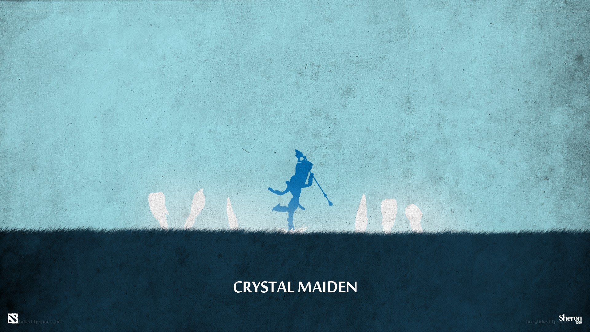 Crystal Maiden character art