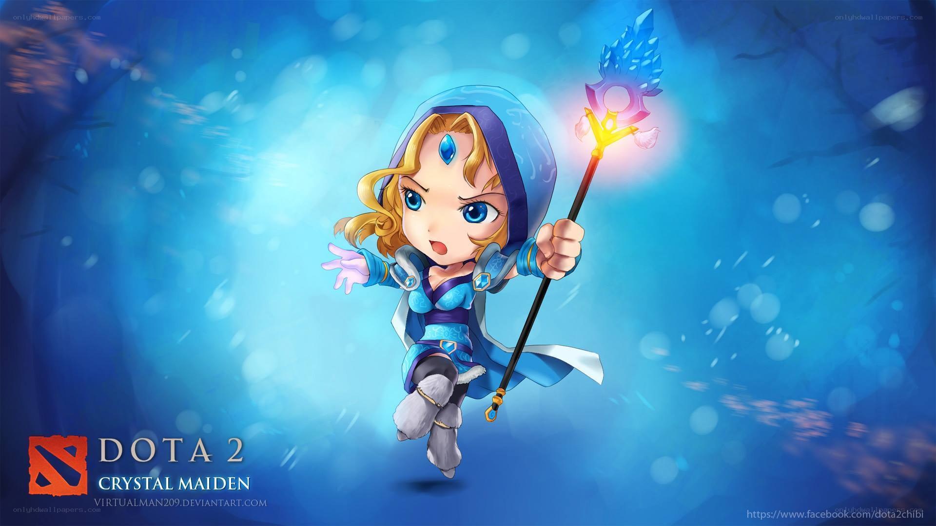 Crystal Maiden from Dota 2