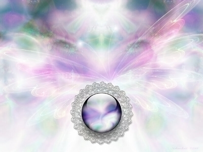 Crystal Orb with Wings