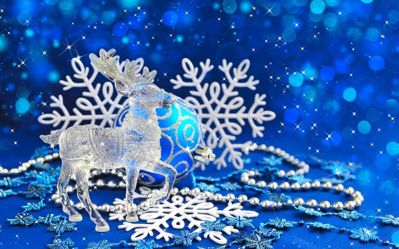 Crystal Reindeer Ornament