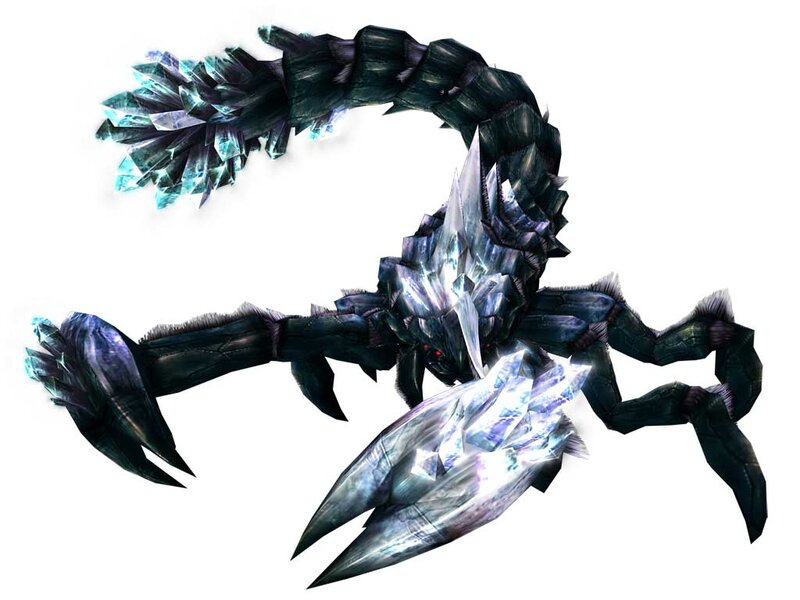 Crystal Scorpion Monster — Black