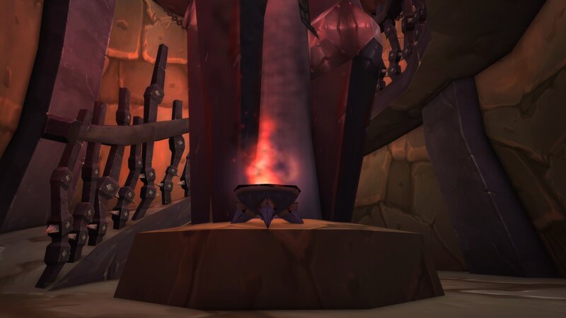 Crystal Shard on Pedestal