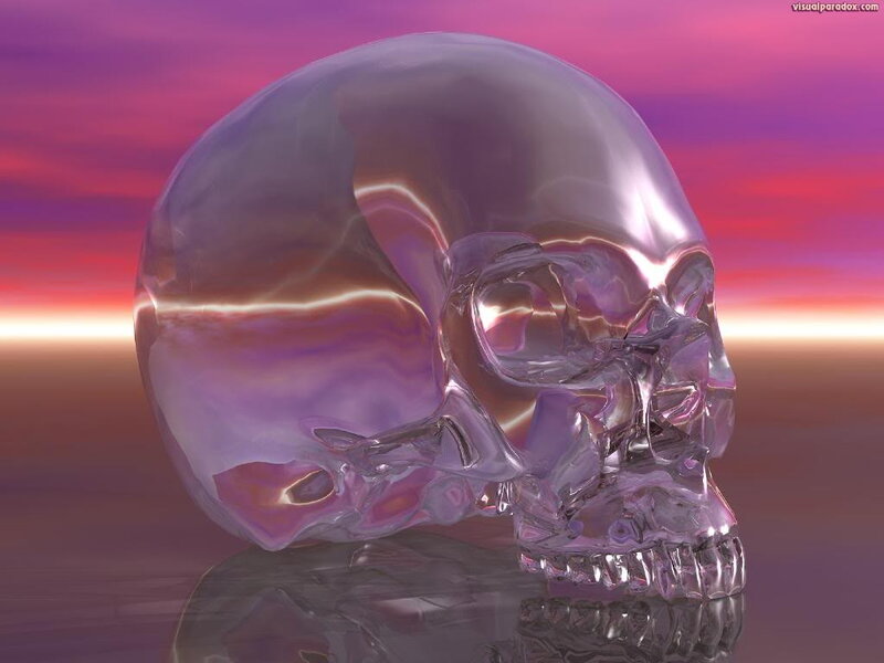 Crystal Skull — Purple