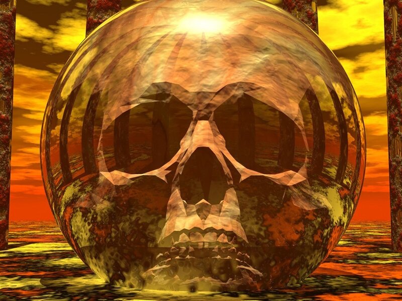 Crystal Skull Sphere