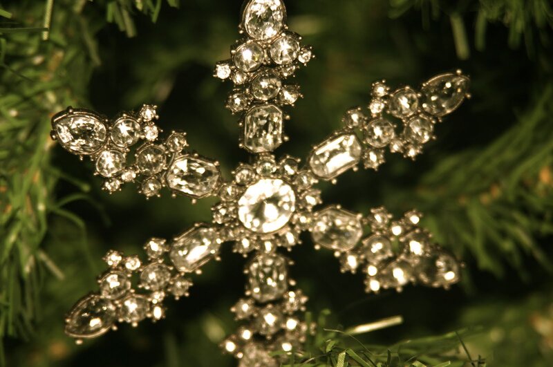 Crystal Snowflake Ornament