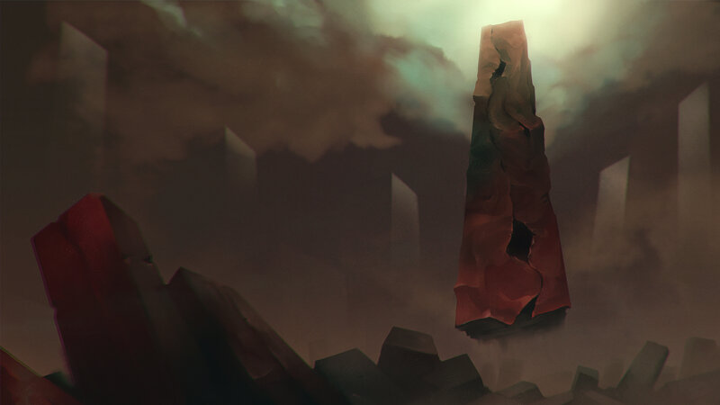 Crystal Spire in Ruins