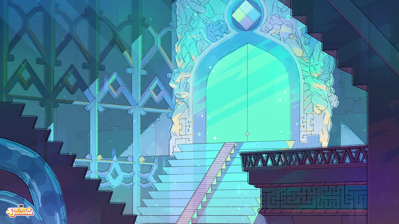 Crystal Staircase Interior