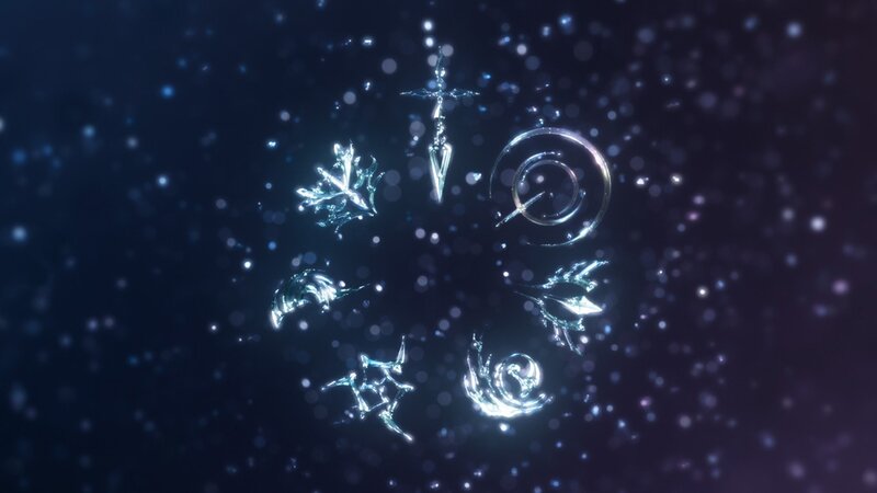 Crystal Symbols in Space