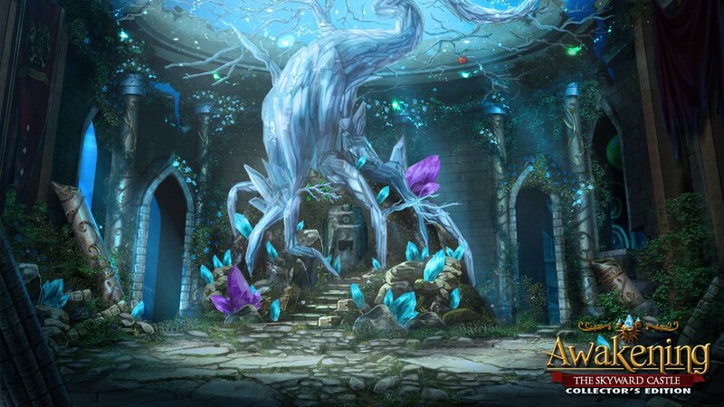 Crystal Tree in Ruin
