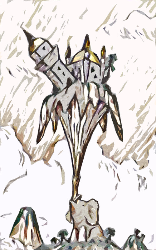 crystalline castle rising