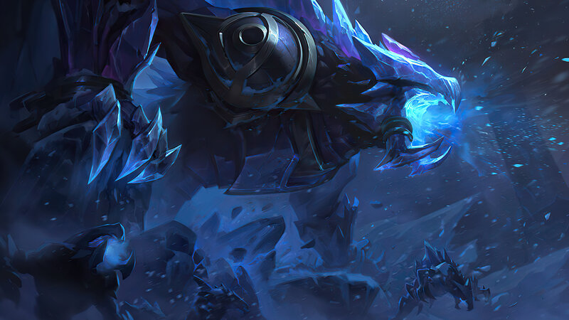 Crystalline Dragon Creature — Blue