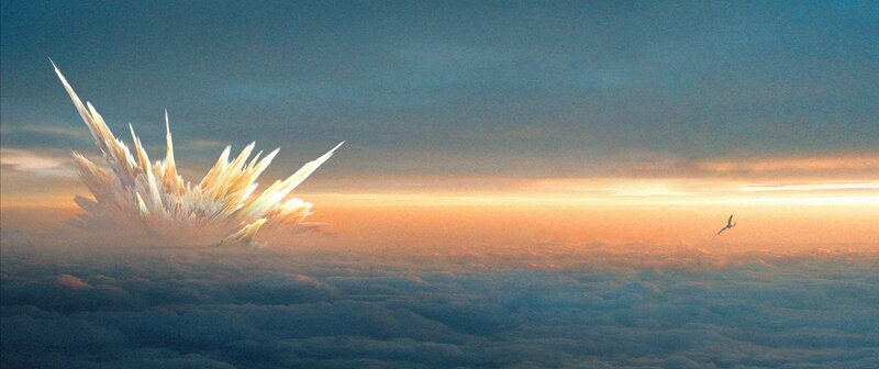 Crystalline Explosion in Sky