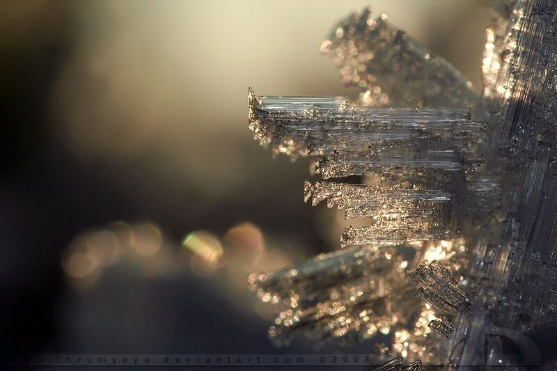 Crystalline Ice Structure