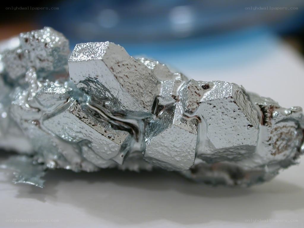 crystalline metal fragment