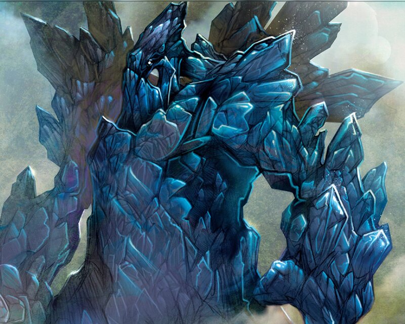 crystalline monster creature
